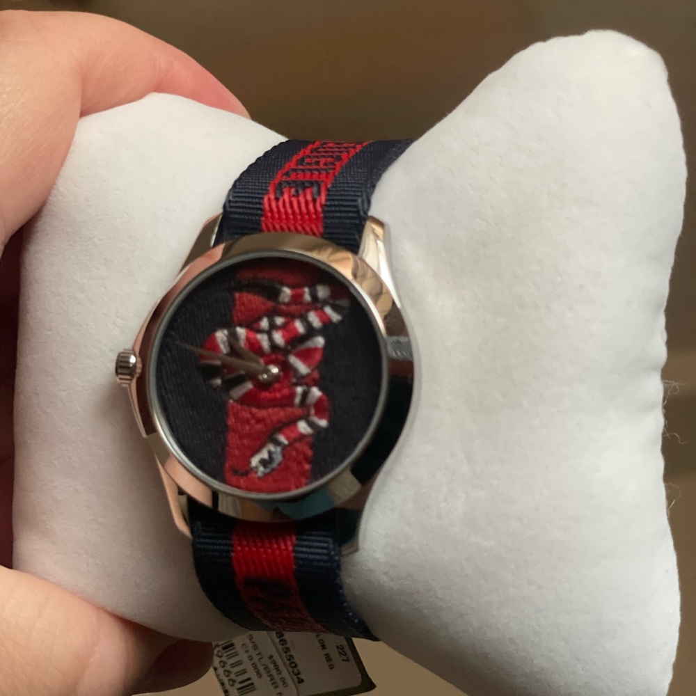 GUCCI Le Marché des Merveilles Watch snake for men or women. Snake watch. - Picture 11 of 14